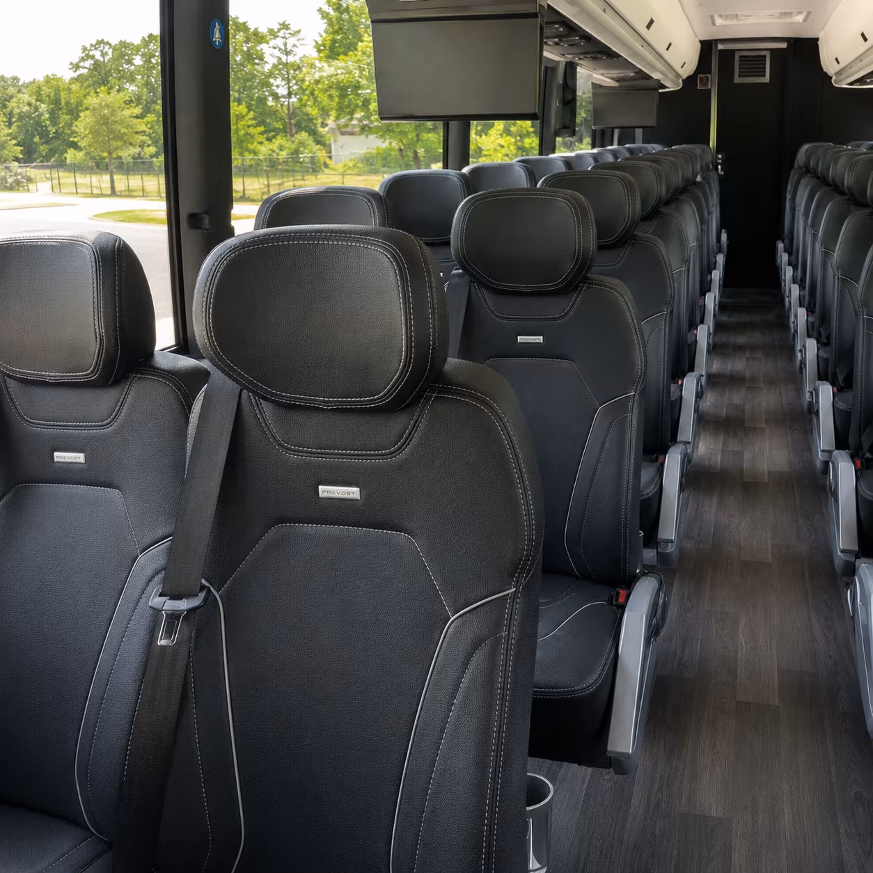 corporate shuttle service along the route 35 corridor and into new york city