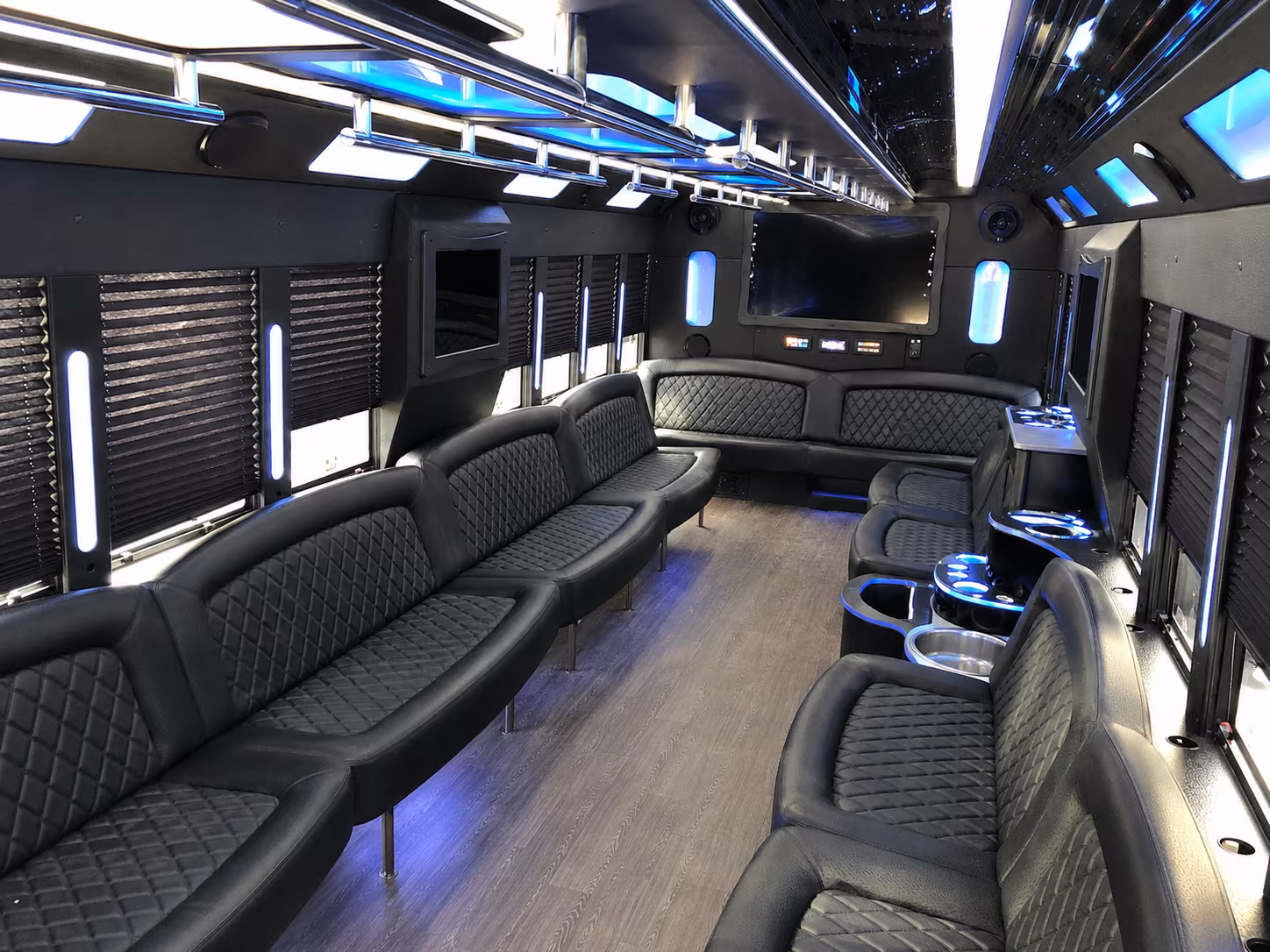 for bridal parties and rehearsal dinners a party bus sets the tone all night long