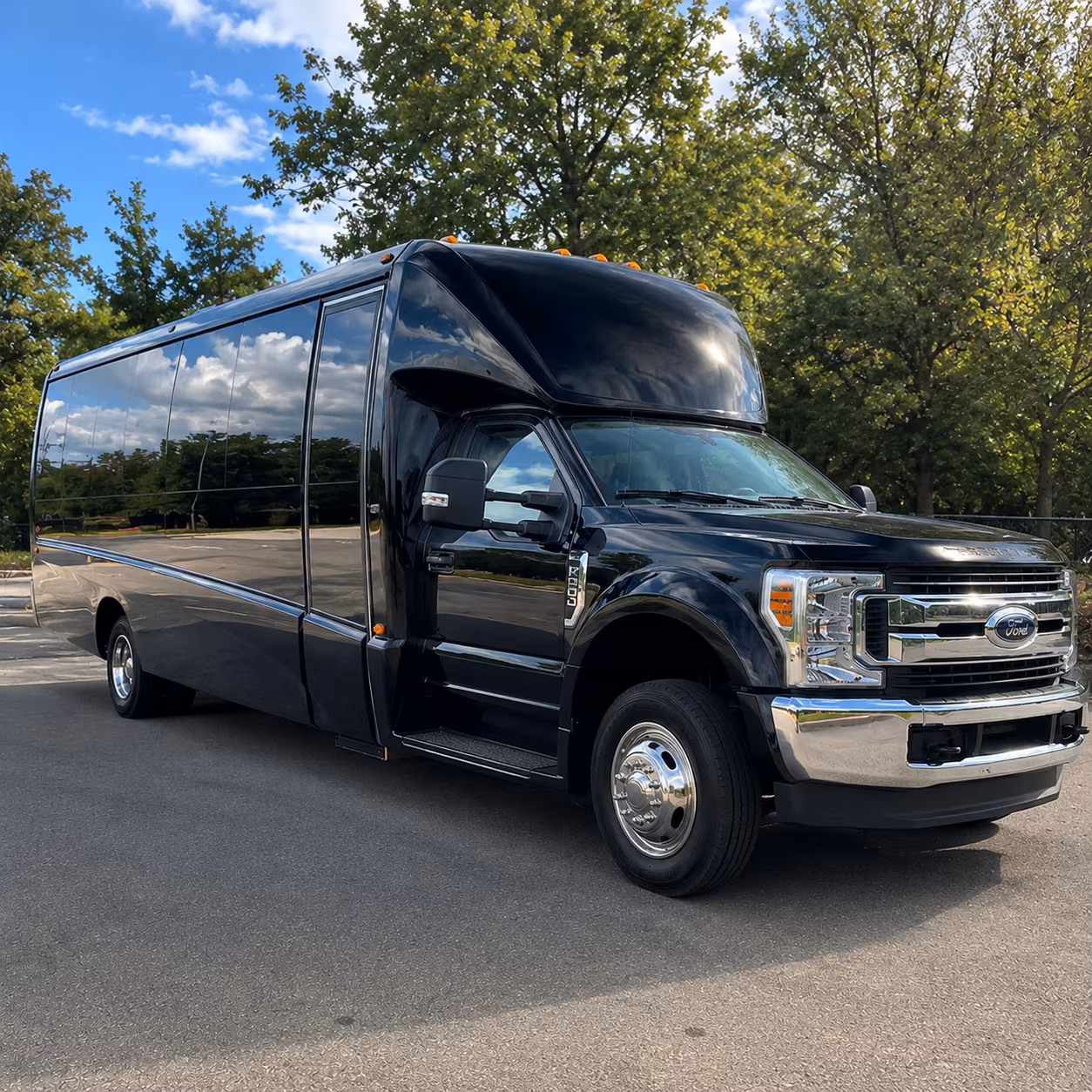 middletown school event transportation onboard seating
