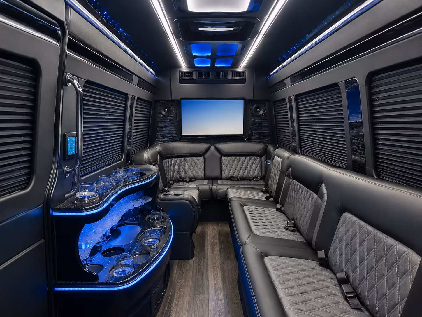 middletown wedding transportation onboard seating