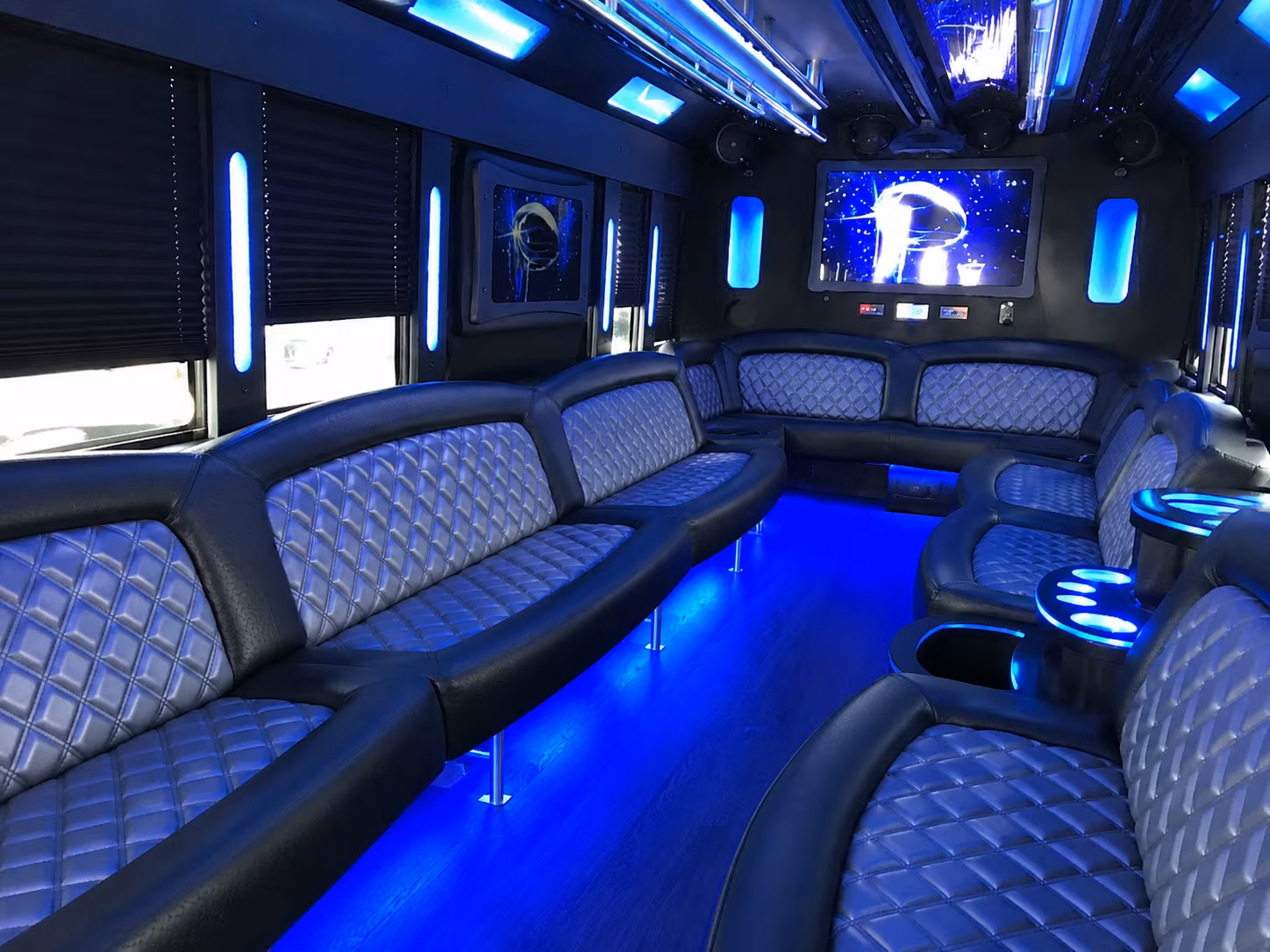 night on town party bus rental