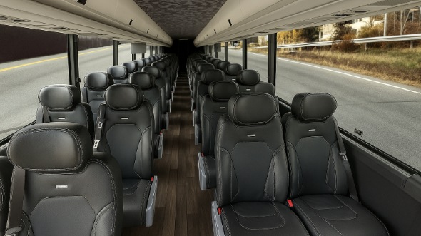 middletown 15 passenger minibus inside