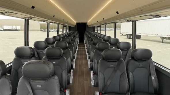 middletown 18 passenger minibus inside