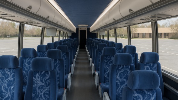 middletown 50 passenger charter bus rental
