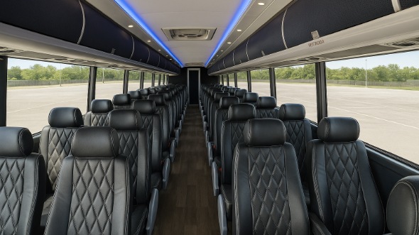 middletown 56 passenger charter bus rental